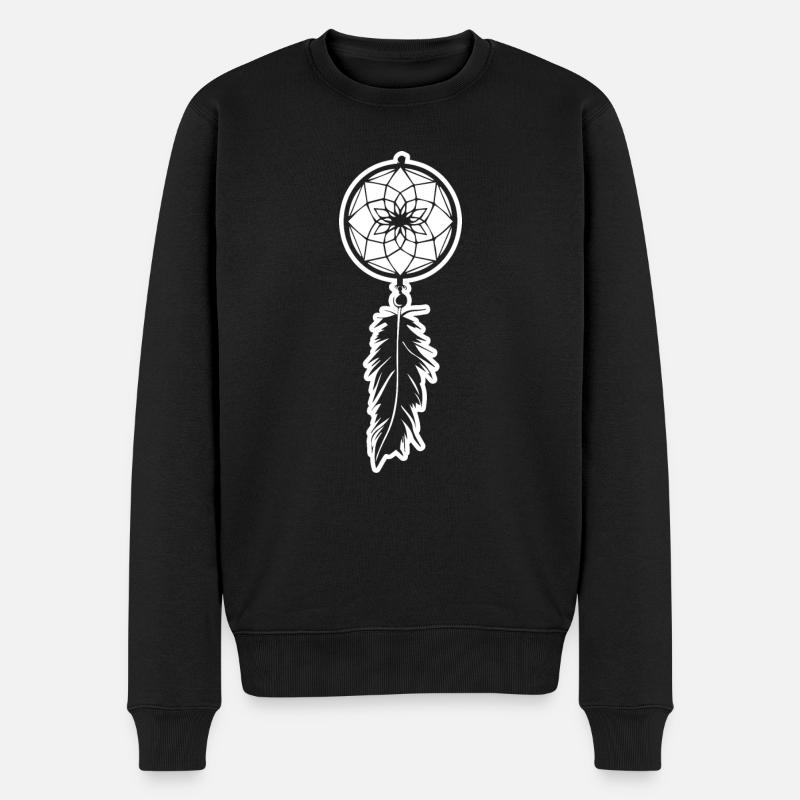 Attrape-rêves - Pull Premium bio Homme - noir