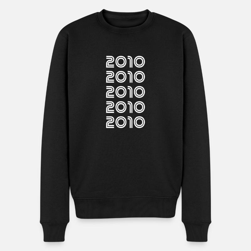 Année 2010 - Pull Premium bio Homme - noir