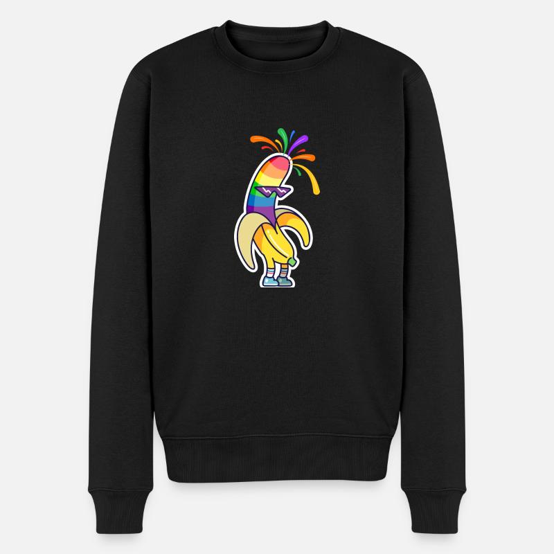 Banana lover - Pull Premium bio Homme - noir