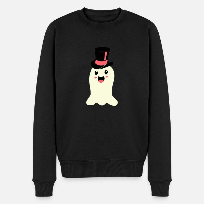 geist - Männer Premium Bio Pullover - Schwarz