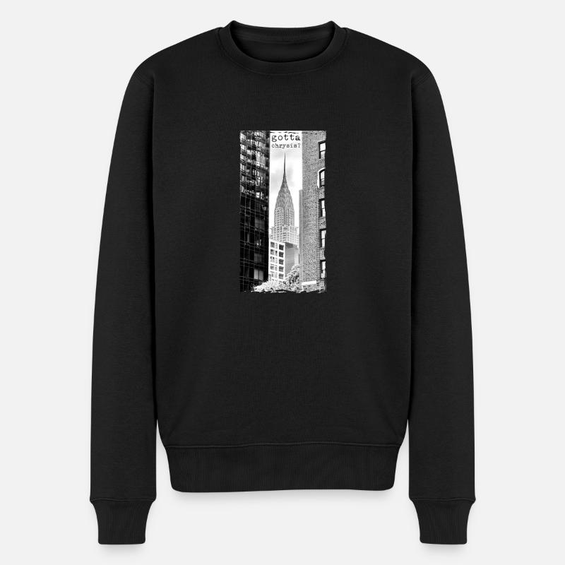 gotta chrysis? - Männer Premium Bio Pullover - Schwarz