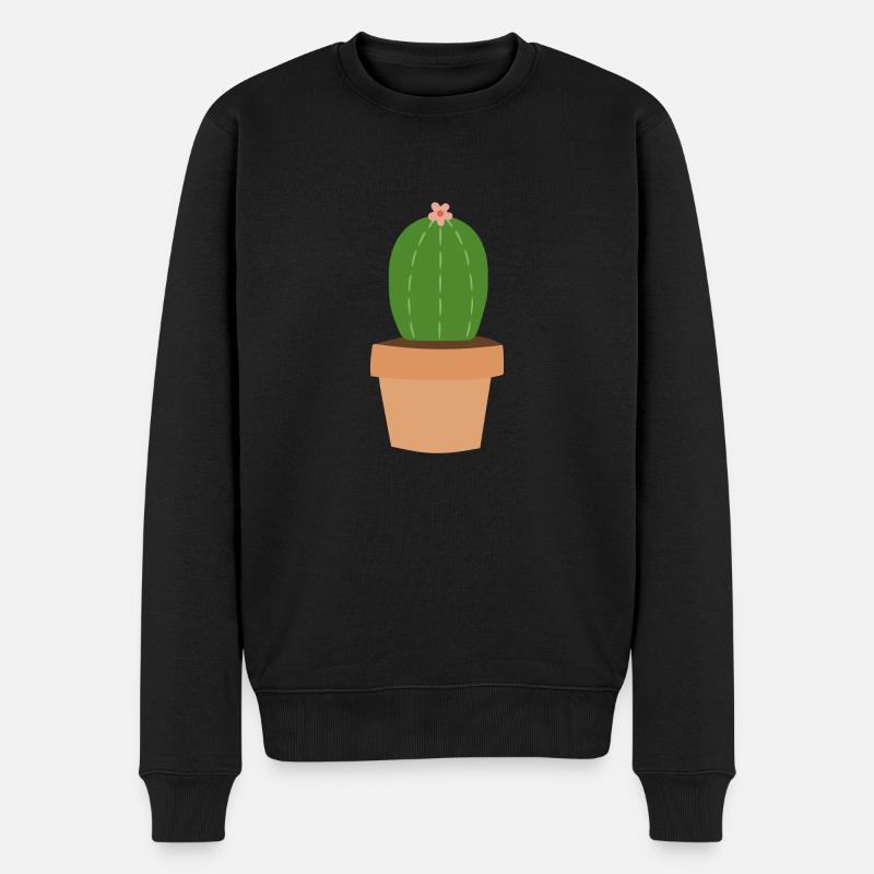 cactus - Pull Premium bio Homme - noir