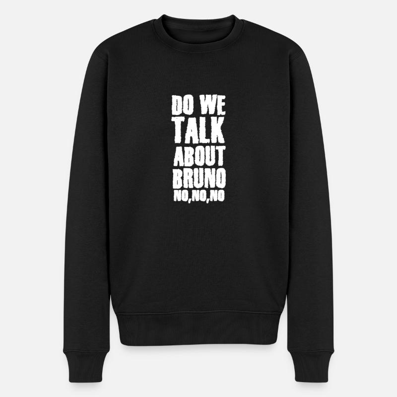 Parlons-nous de Bruno NO - Pull Premium bio Homme - noir