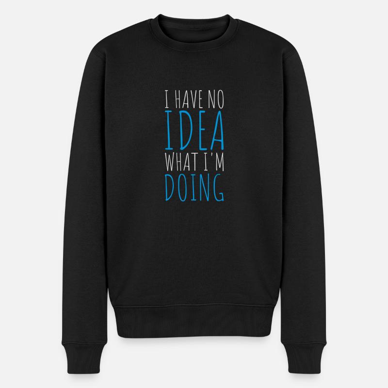 Aucune idée - Pull Premium bio Homme - noir