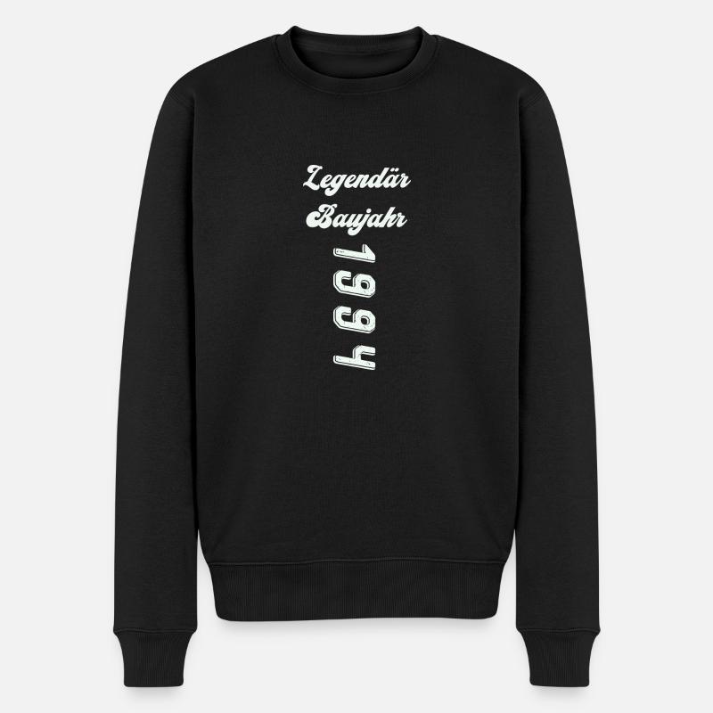 1994 - Männer Premium Bio Pullover - Schwarz
