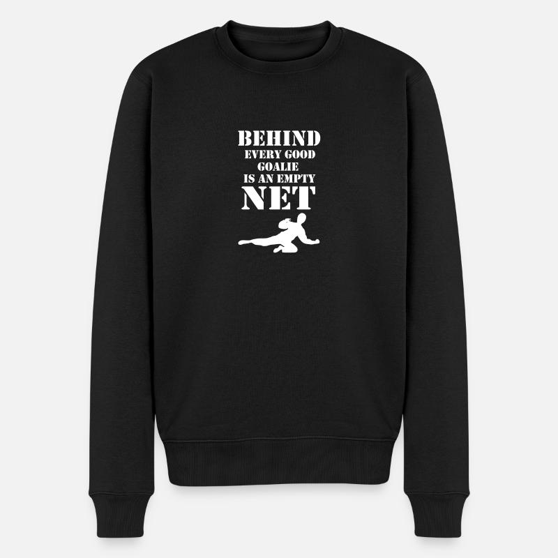 Floorball - Pull Premium bio Homme - noir