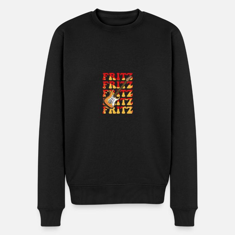Fritz - Pull Premium bio Homme - noir