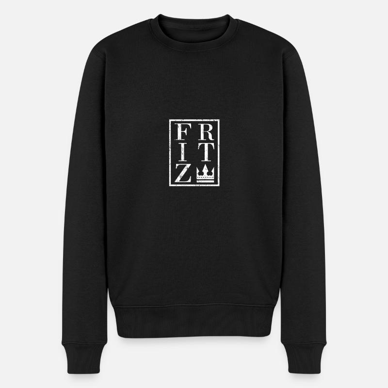 Fritz - Pull Premium bio Homme - noir