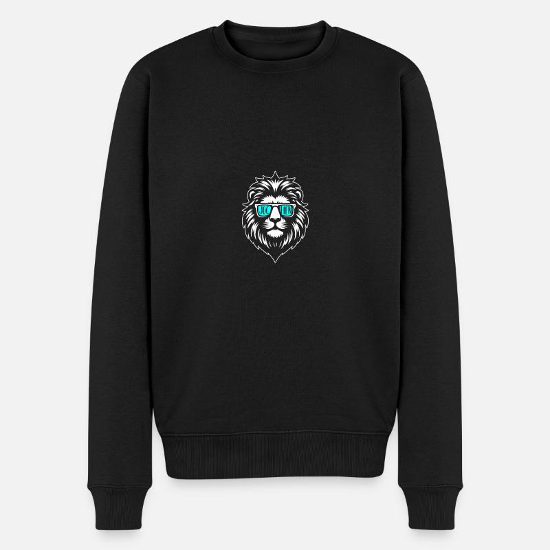 Lion Jochen - Pull Premium bio Homme - noir
