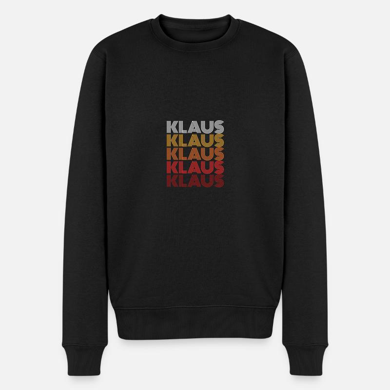 Klaus - Pull Premium bio Homme - noir