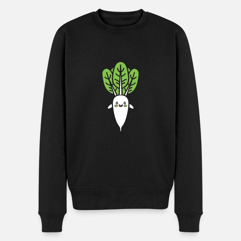 Endive - Pull Premium bio Homme - noir
