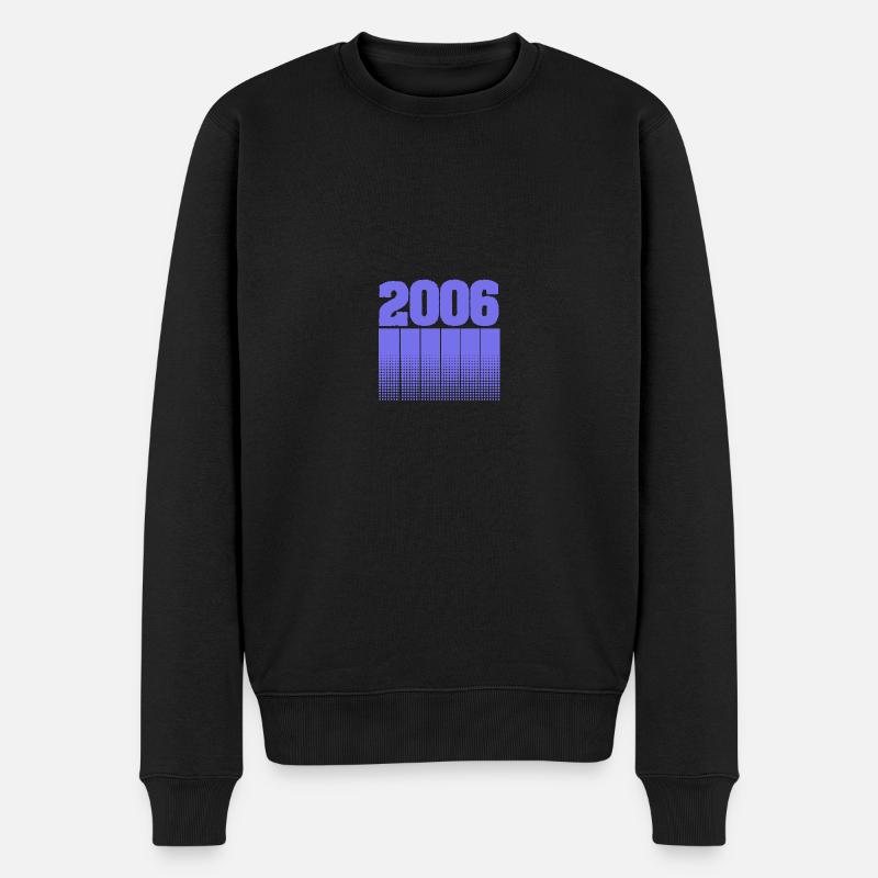 2006 - Männer Premium Bio Pullover - Schwarz