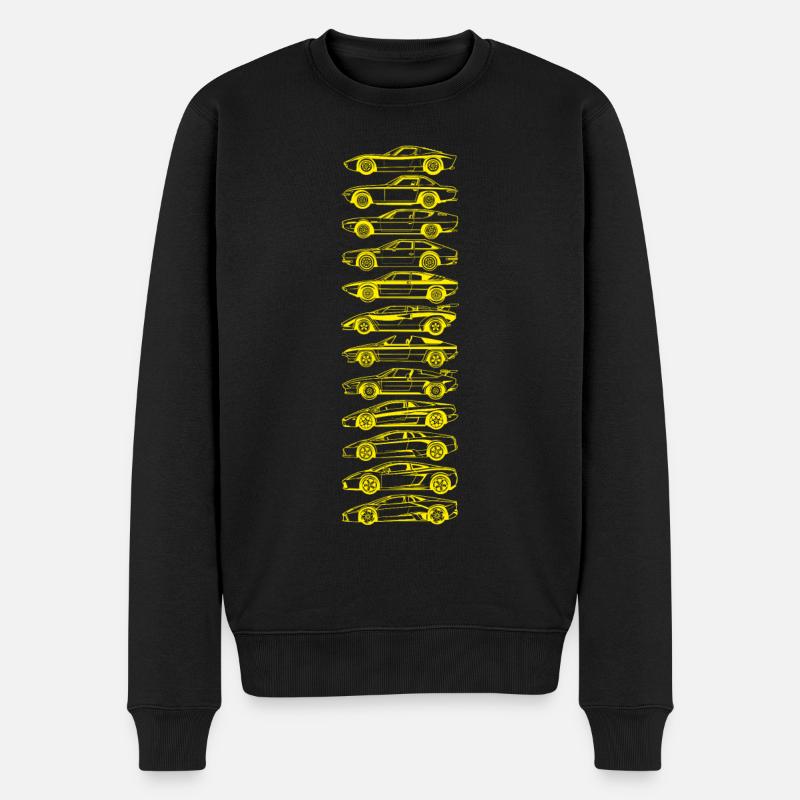 Lambo evolution - Men's Premium Organic Jumper - black