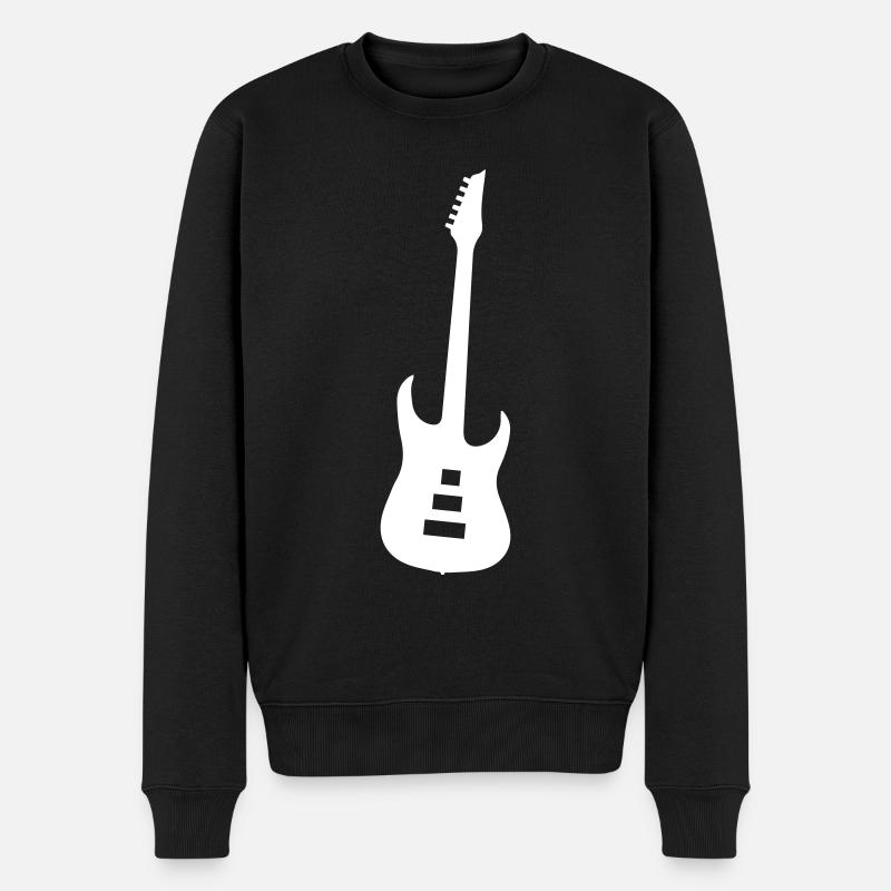 Symbole de guitare - Pull Premium bio Homme - noir