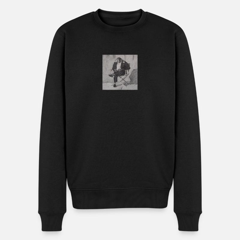 8C662CFF 1AAF 47E6 B5FD CD4E92BFBA4B - Men's Premium Organic Jumper - black