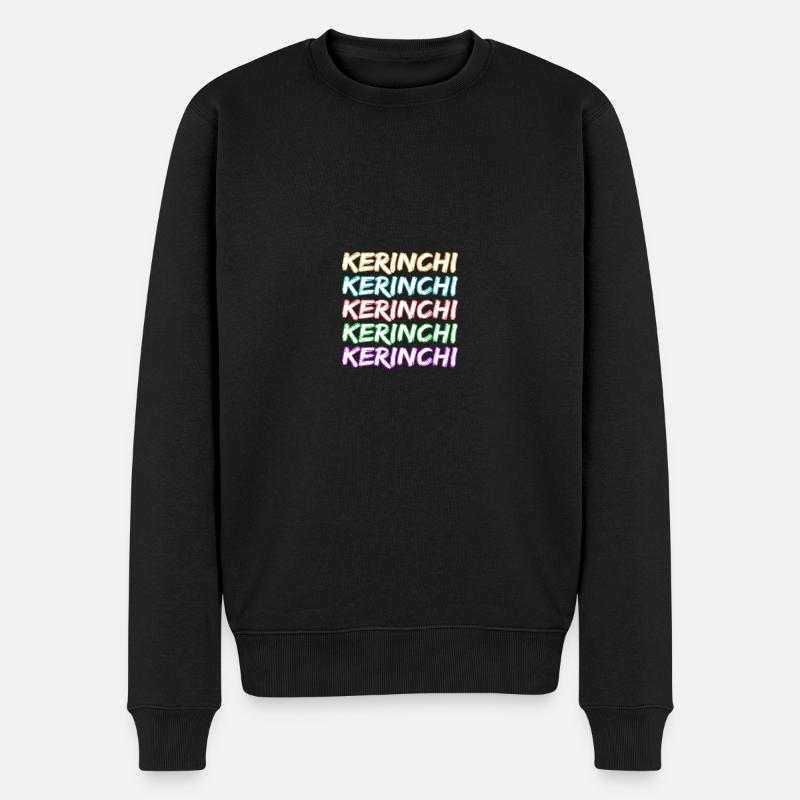 Klettern Kerinchi - Männer Premium Bio Pullover - Schwarz