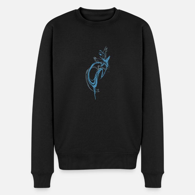 Phoenix - Pull Premium bio Homme - noir