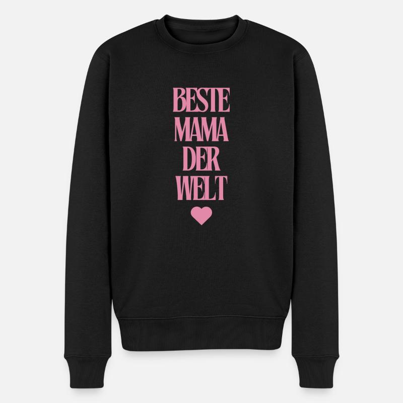 Meilleure maman du monde - Pull Premium bio Homme - noir