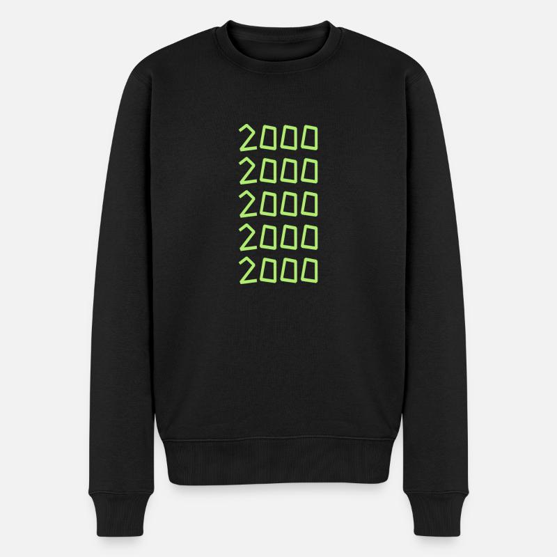 2000 - Pull Premium bio Homme - noir