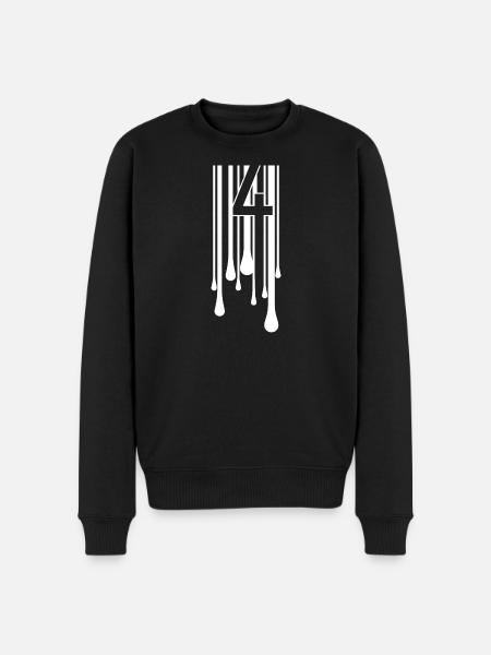 4CODE. Melting - Men's Premium Organic Jumper - black