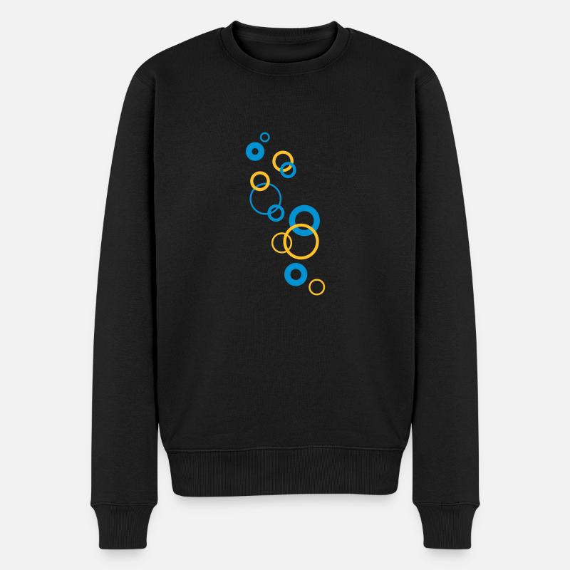 bubbles - Pull Premium bio Homme - noir