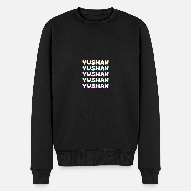 Yushan - Pull Premium bio Homme - noir