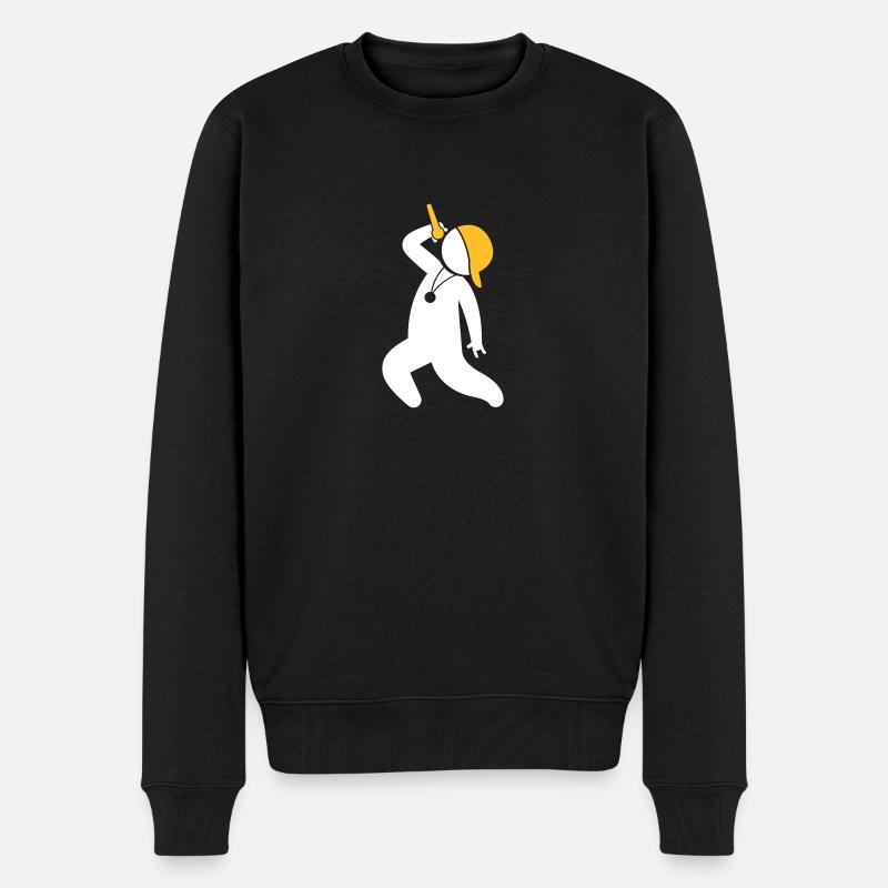 Hiphop Rapper - Pull Premium bio Homme - noir
