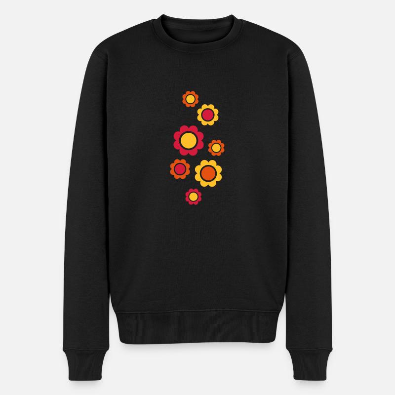 Fleur - Pull Premium bio Homme - noir
