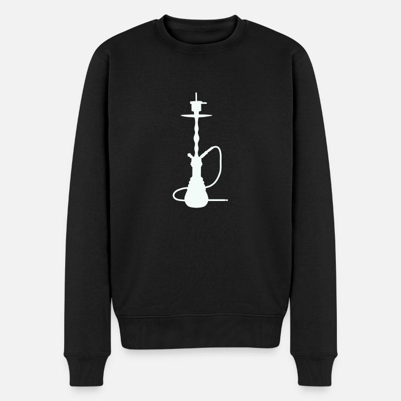 Narguilé - Pull Premium bio Homme - noir