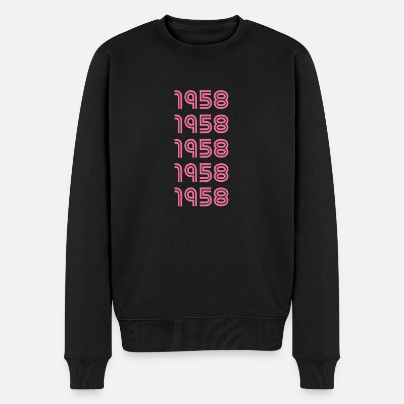 Année 1958 - Pull Premium bio Homme - noir