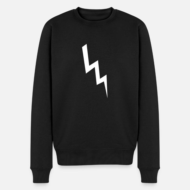 Blitz 2 - Männer Premium Bio Pullover - Schwarz