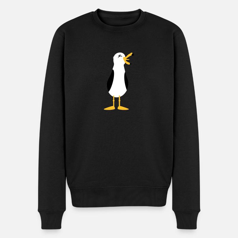 Seagull / Seagull (3c) - Pull Premium bio Homme - noir