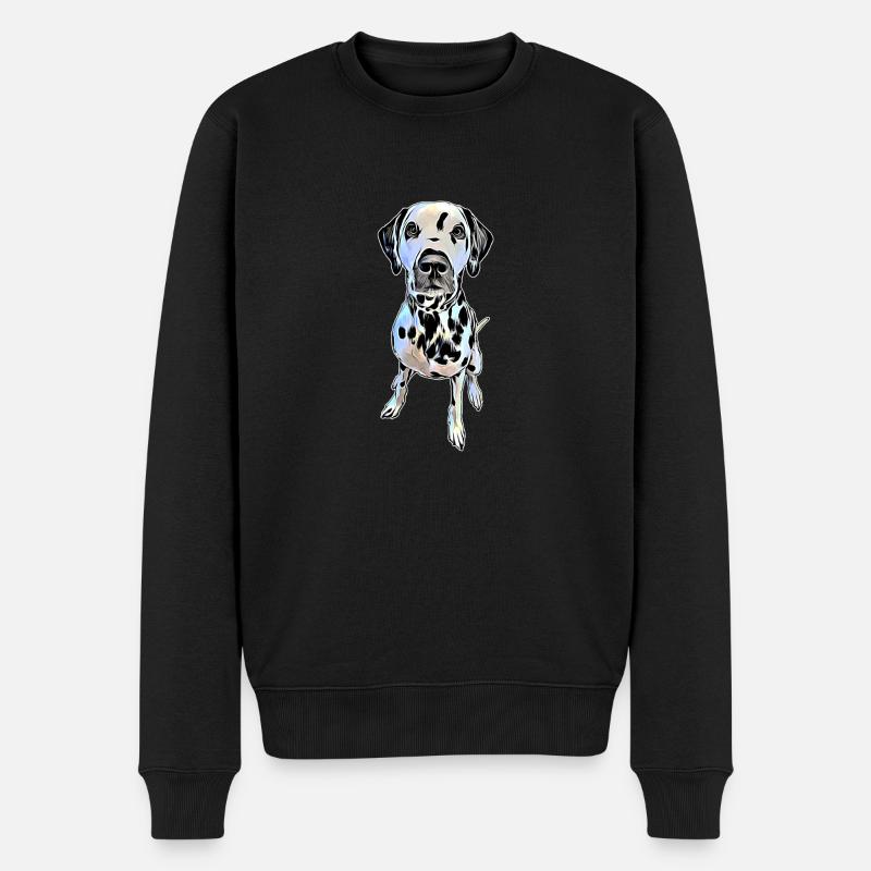 Dalmatien - Pull Premium bio Homme - noir