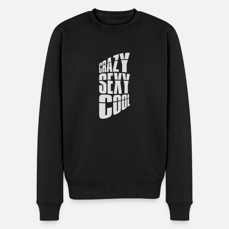 design cool sexy fou - Pull Premium bio Homme - noir