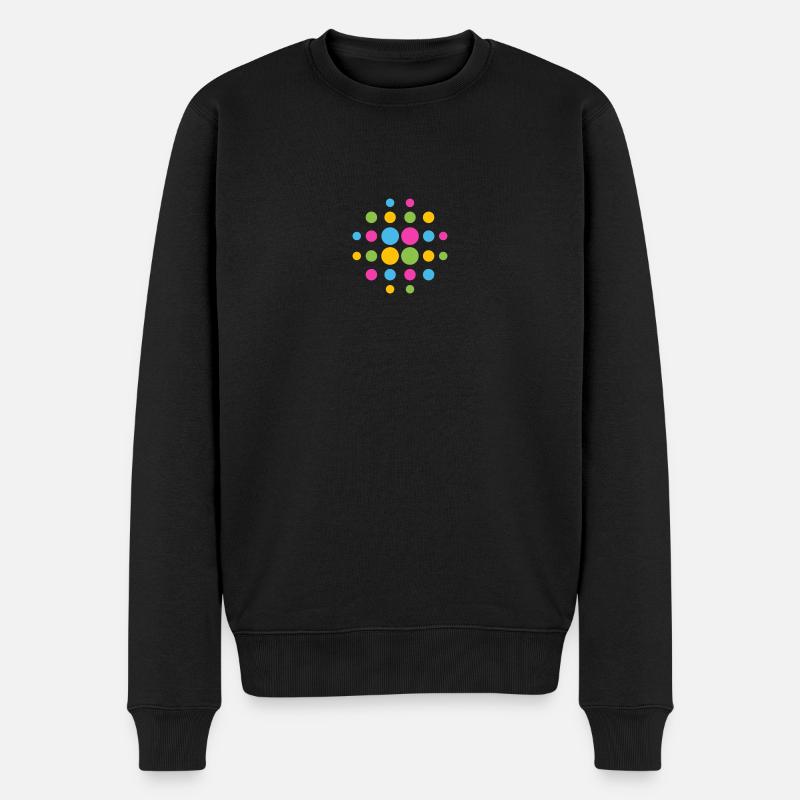 Boule disco - Pull Premium bio Homme - noir