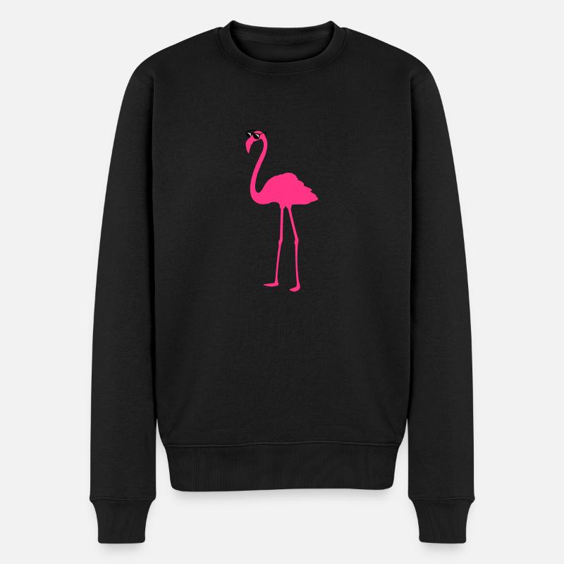 Flymingo - Fly Guy - Männer Premium Bio Pullover - Schwarz