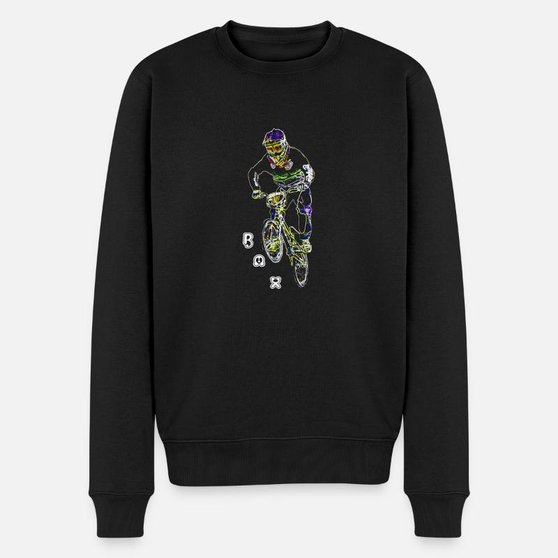 bmx - Pull Premium bio Homme - noir