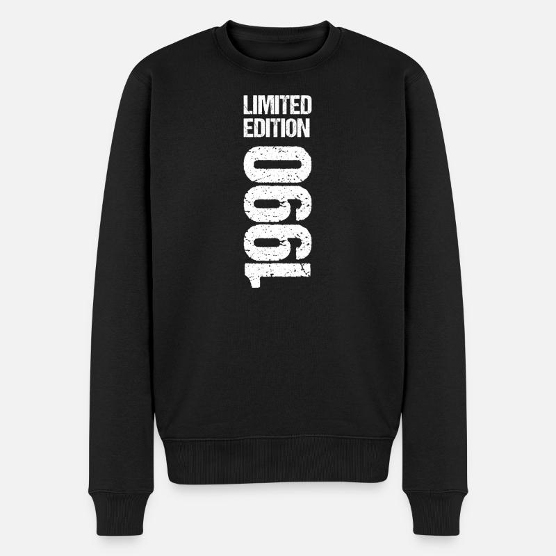 Édition limitée 1990 - Pull Premium bio Homme - noir