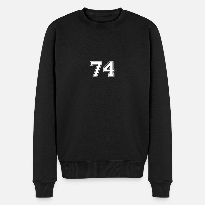 74 - Pull Premium bio Homme - noir