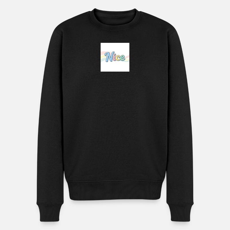 Le vrai souvenir de Nice - Pull Premium bio Homme - noir