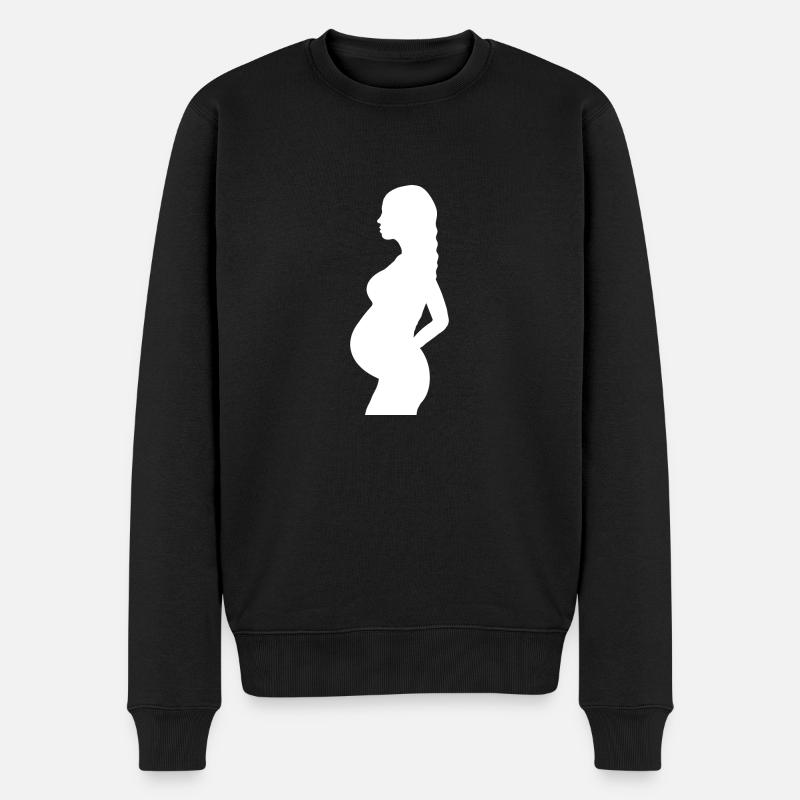 Enceinte - Pull Premium bio Homme - noir