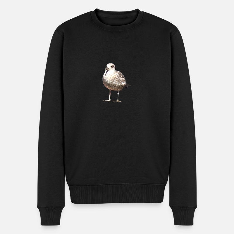 Mouette - Pull Premium bio Homme - noir
