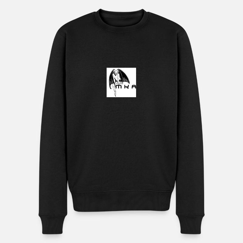 MKA Diable - Pull Premium bio Homme - noir
