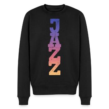Jazz - Pull Premium bio Homme - noir - Devant - Nico (187cm)