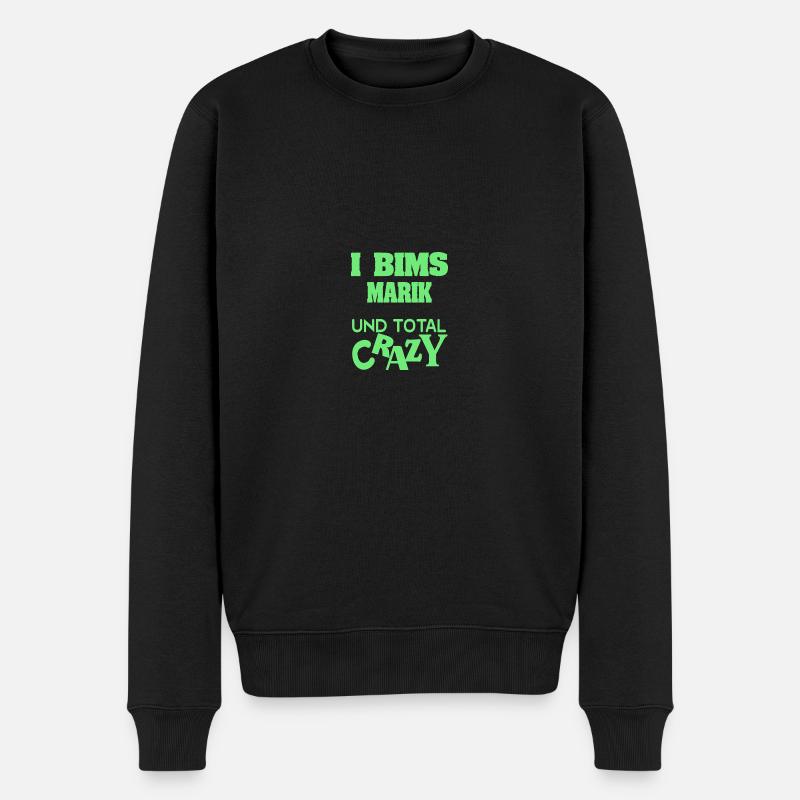 Marik - Pull Premium bio Homme - noir