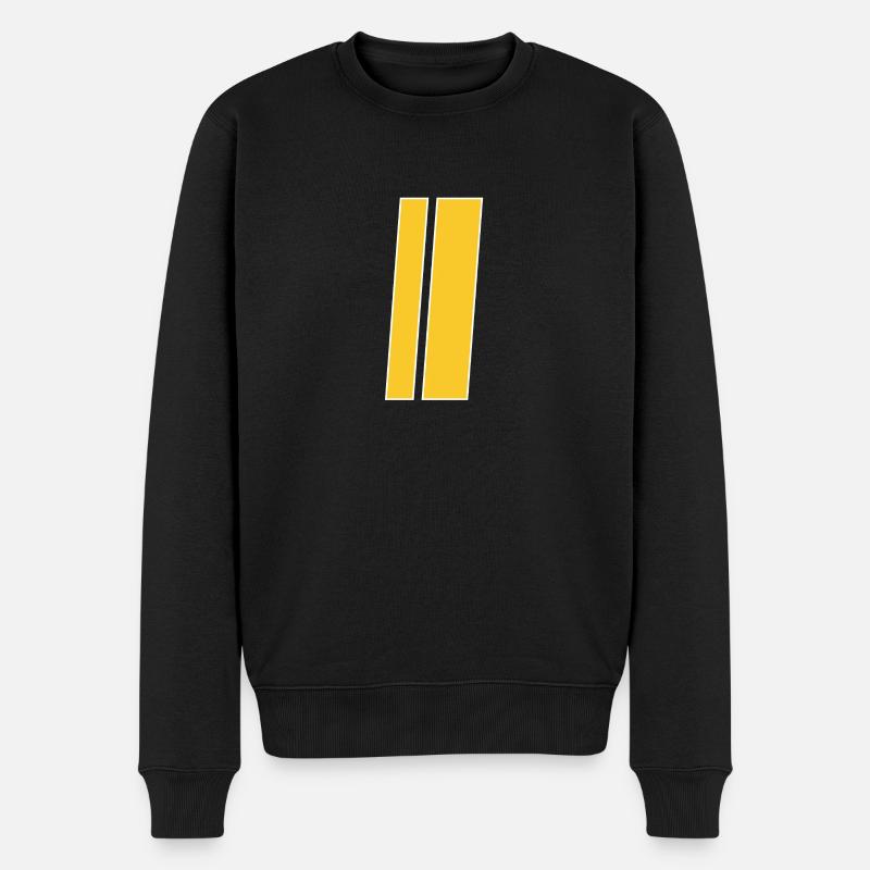 Commissaire du bord - Pull Premium bio Homme - noir