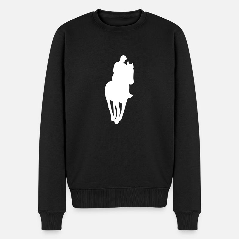 cavalier - Pull Premium bio Homme - noir