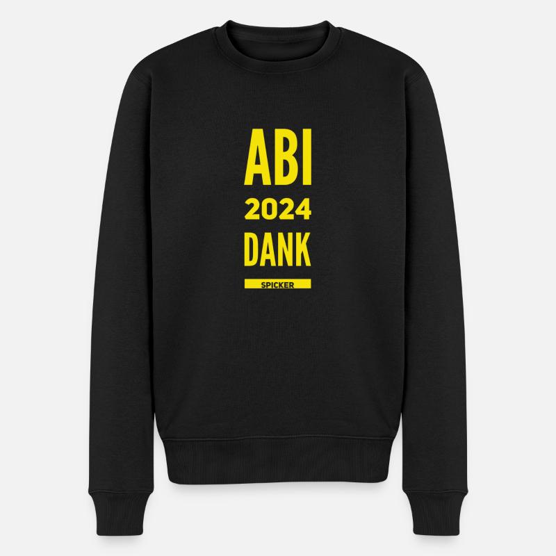 Idée cadeau Abitur 2024 - Pull Premium bio Homme - noir