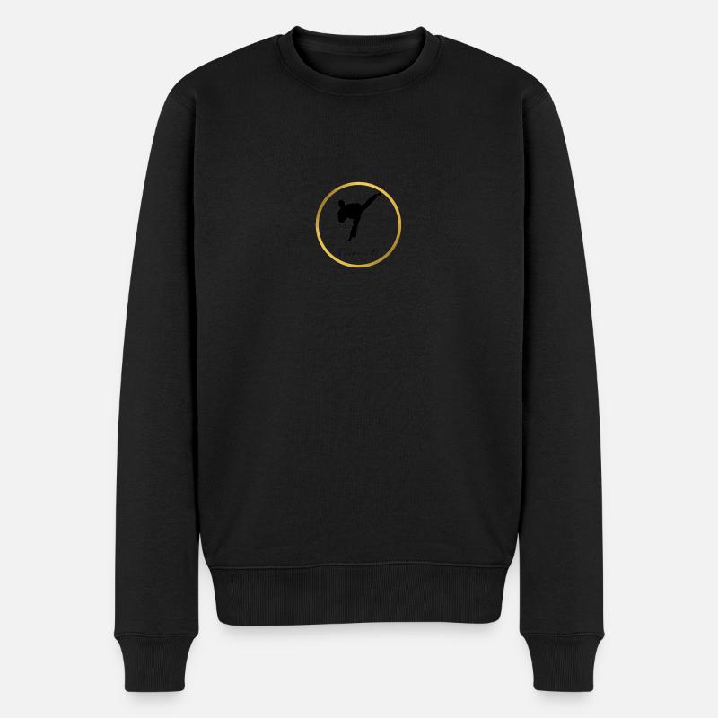 Taekwondo - Pull Premium bio Homme - noir