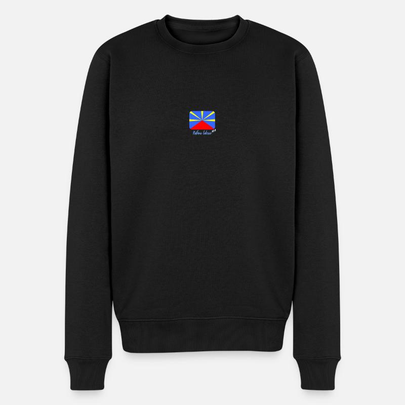 Kafrine lakour - Männer Premium Bio Pullover - Schwarz